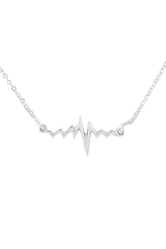 Heartbeat Pendant Necklace