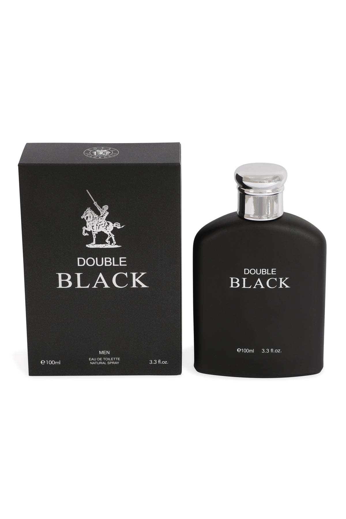 DOUBLE BLACK SPRAY COLOGNE EAU DE TOILETTE FOR MEN - 100ML/3.3 FL.OZ.