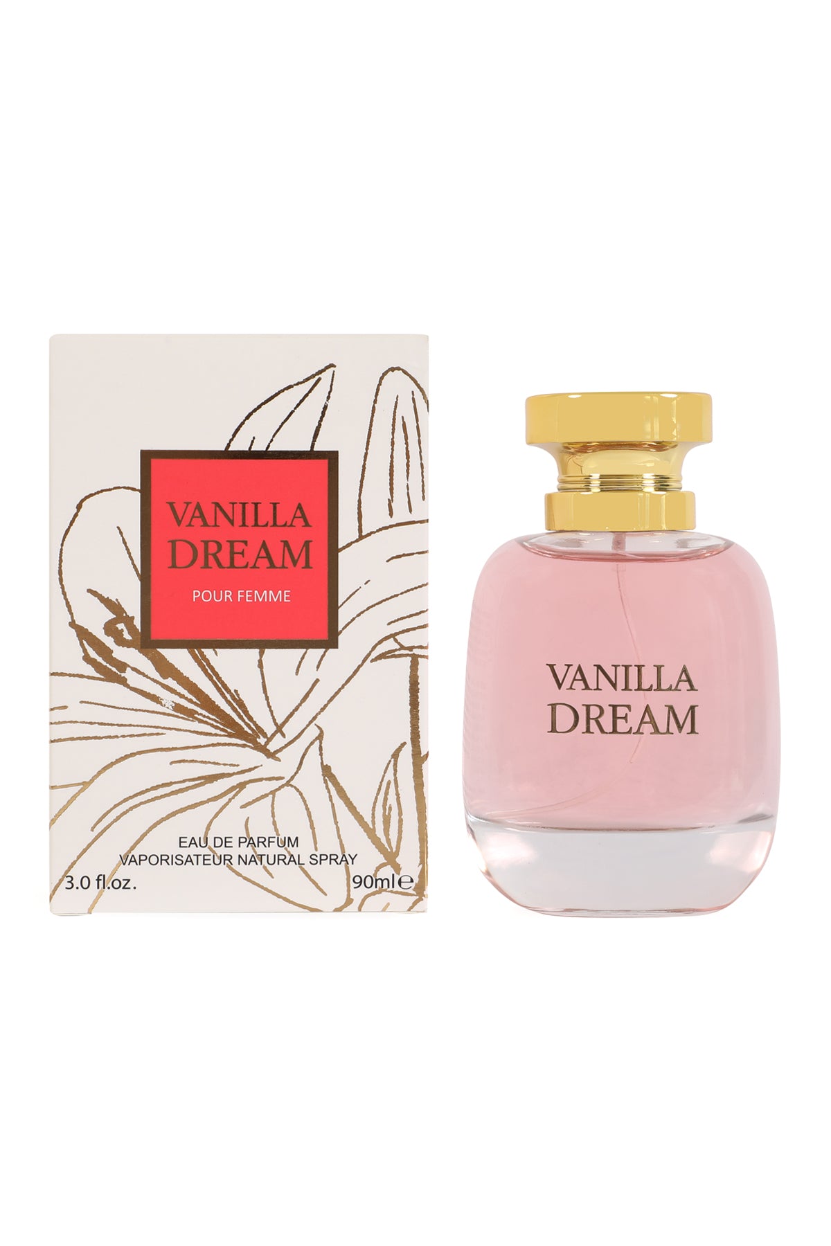 Vanilla Dream Spray Perfume Eau De Parfum For Women - 90ML/3.0 FL.OZ./3PCS