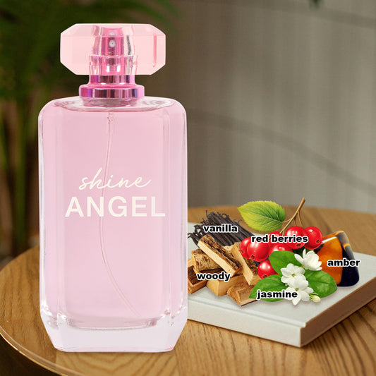 Shine Angel Spray Perfume Eau De Parfum For Women - 100ML/3.4 FL.OZ./3PCS