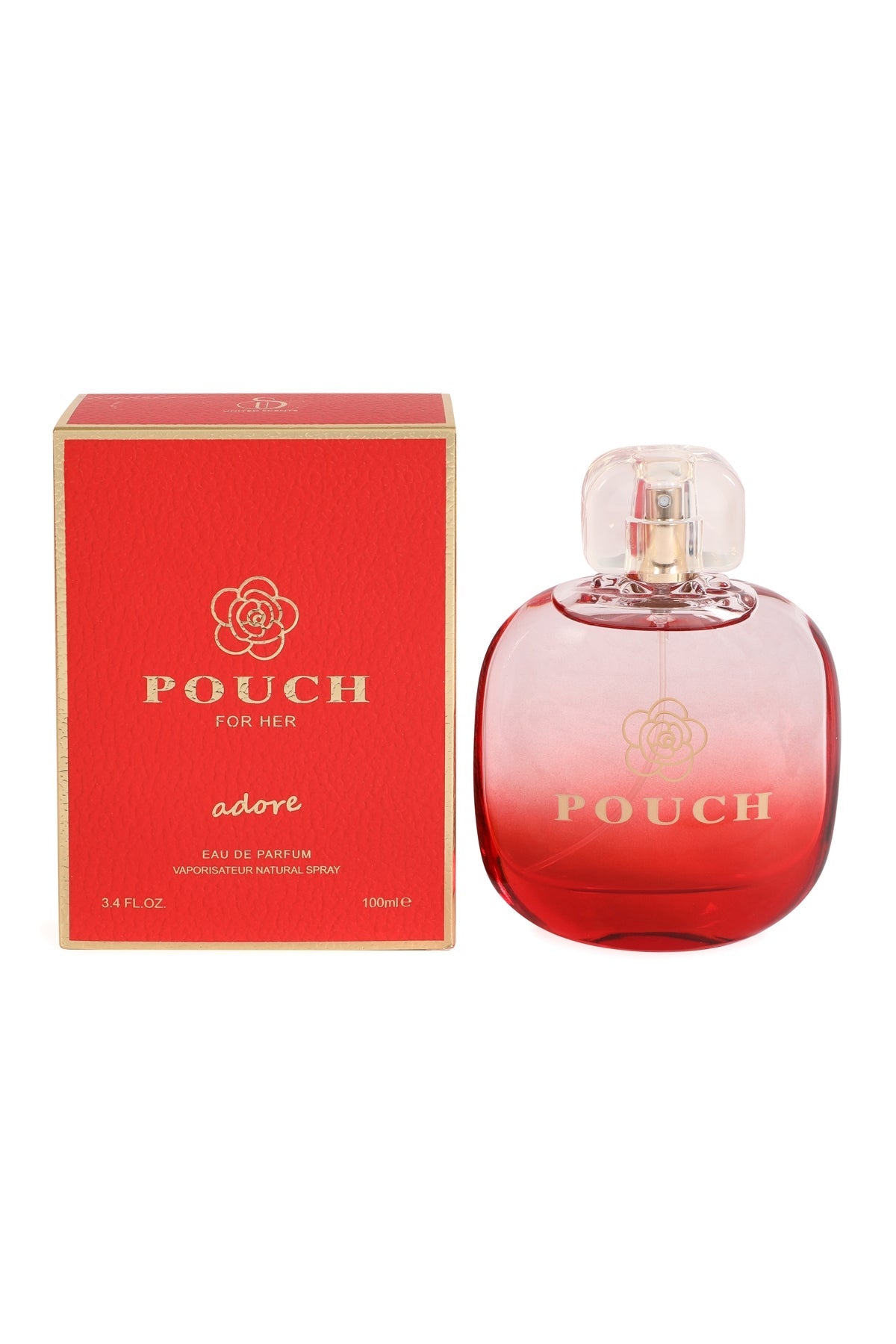 POUCH ADORE SPRAY PERFUME EAU DE PARFUM FOR WOMEN - 100ML/3.4FL.OZ.