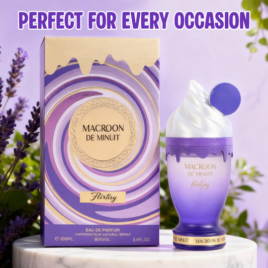 Macroon De Minuit Flirtisy Spray Perfume Eau De Parfum For Women - 100ML/3.4FL.OZ./3PCS
