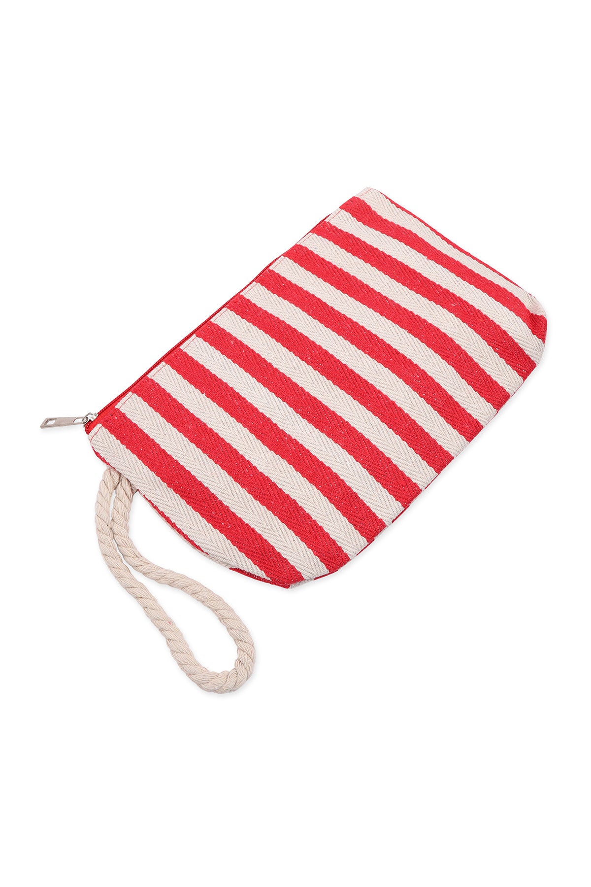 Stripe Red Pouch