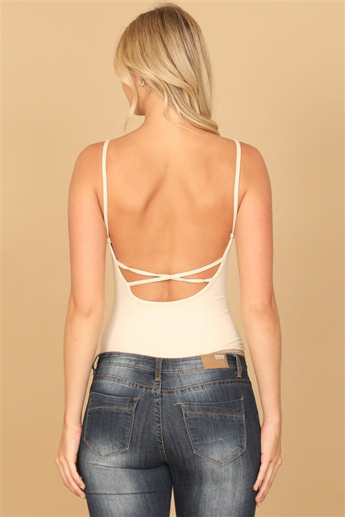 Scoop Neck Cami Bodysuit