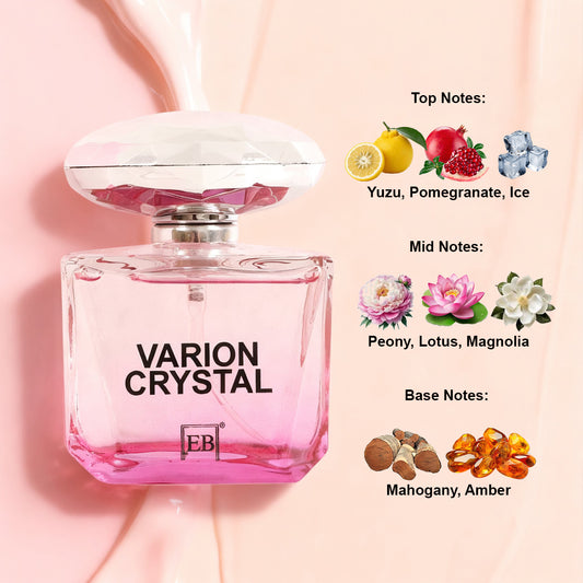 Varion Crystal Spray Perfume Eau De Parfum For Women - 100ML/3.3FL.OZ./3PCS