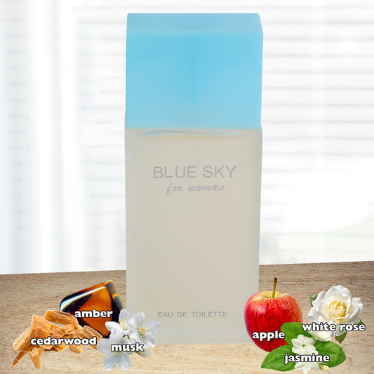 Blue Sky Spray Perfume Eau De Parfum For Women - 110ML/3.8 FL.OZ./3PCS