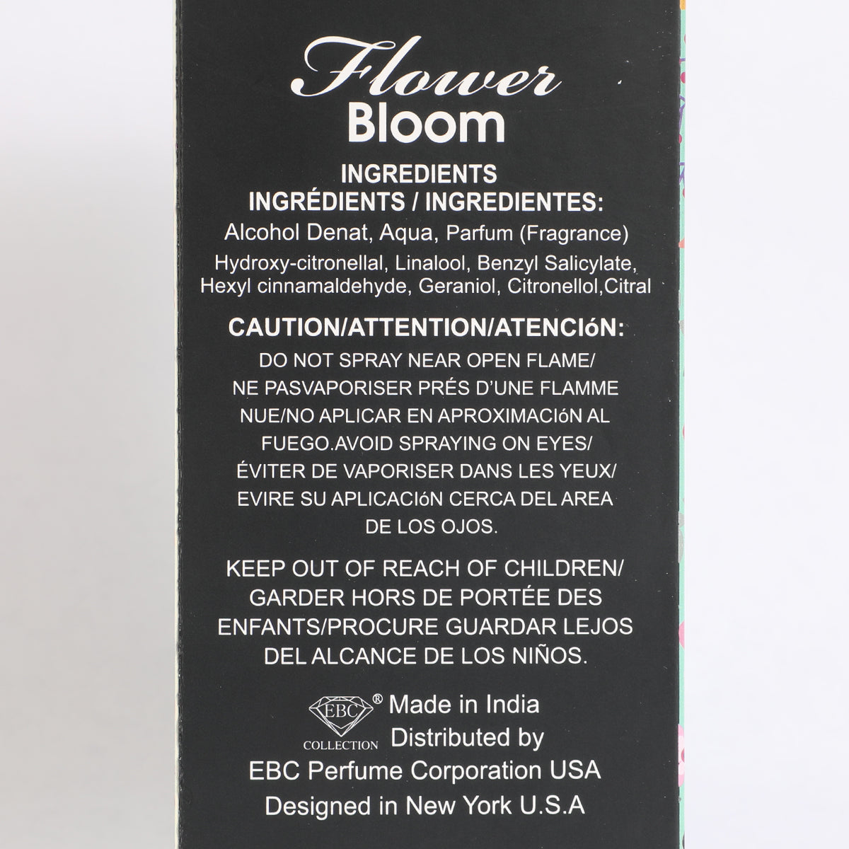 Flower Bloom Spray Perfume Eau De Parfum For Women - 100ML/3.4 FL.OZ./3PCS
