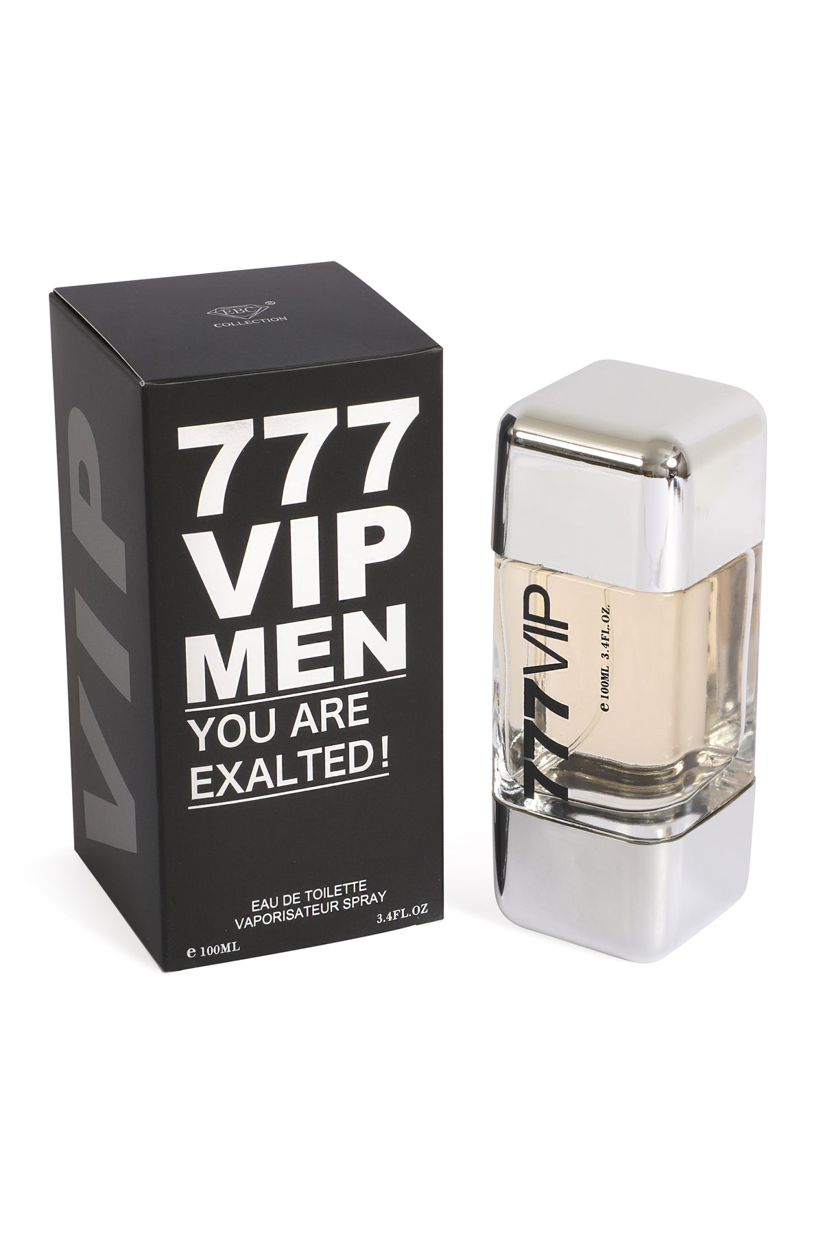 777 VIP MEN SPRAY COLOGNE EAU DE TOILETTE FOR MEN - 100ML/3.4 FL.OZ