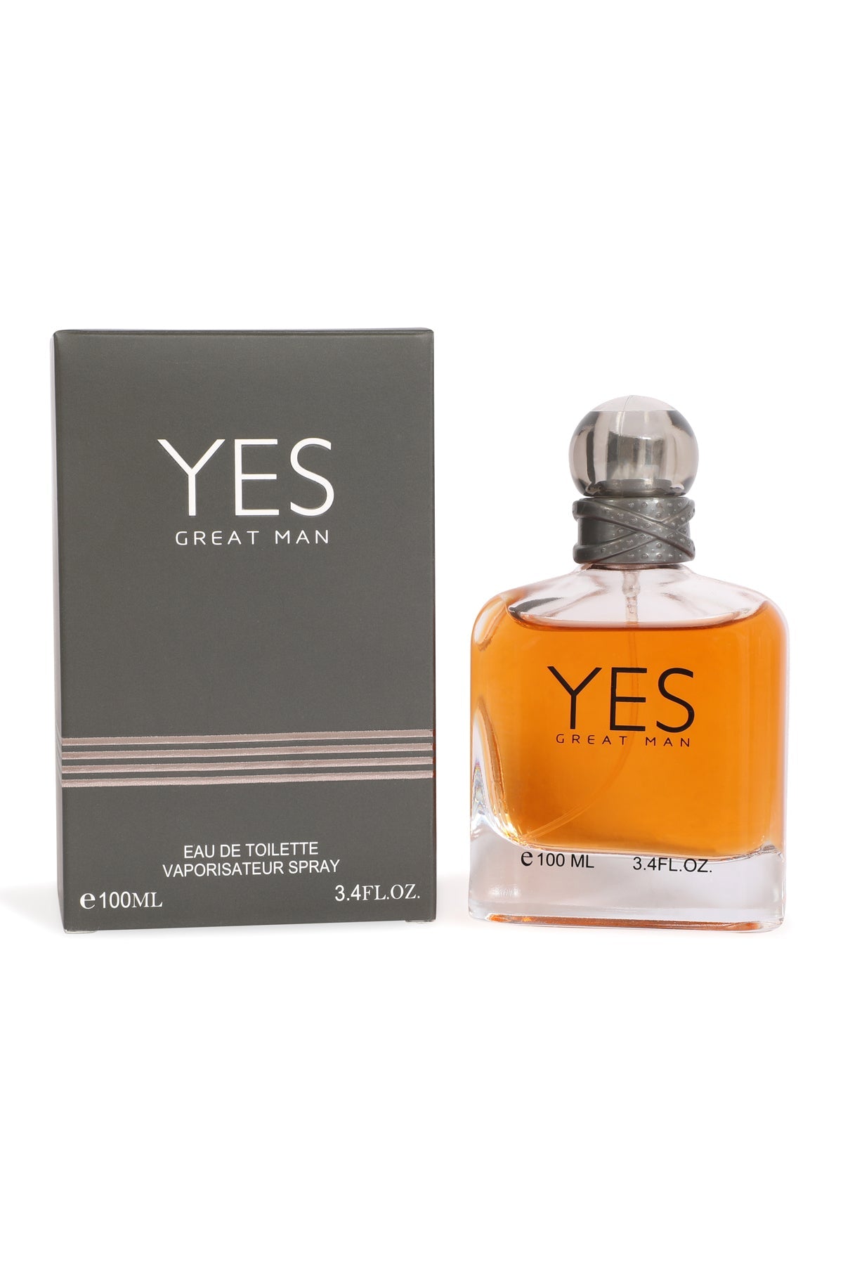 YES GREAT MAN SPRAY COLOGNE EAU DE TOILETTE FOR MEN - 100ML/3.4 FL.OZ.