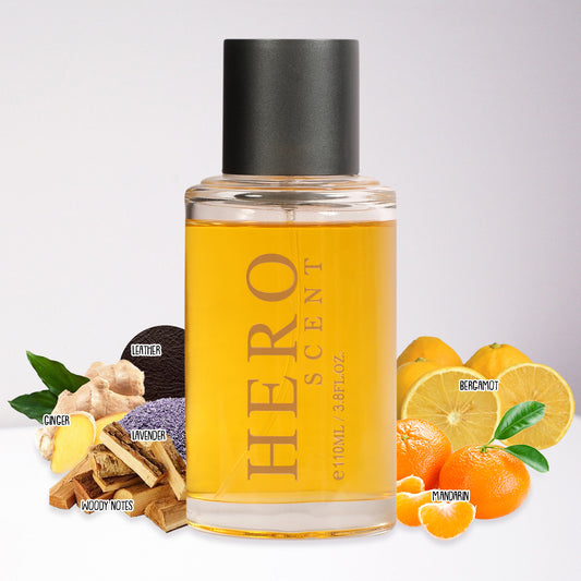 Hero Scent Spray Perfume Eau De Toilette For Men - 100ML/3.8 FL.OZ.