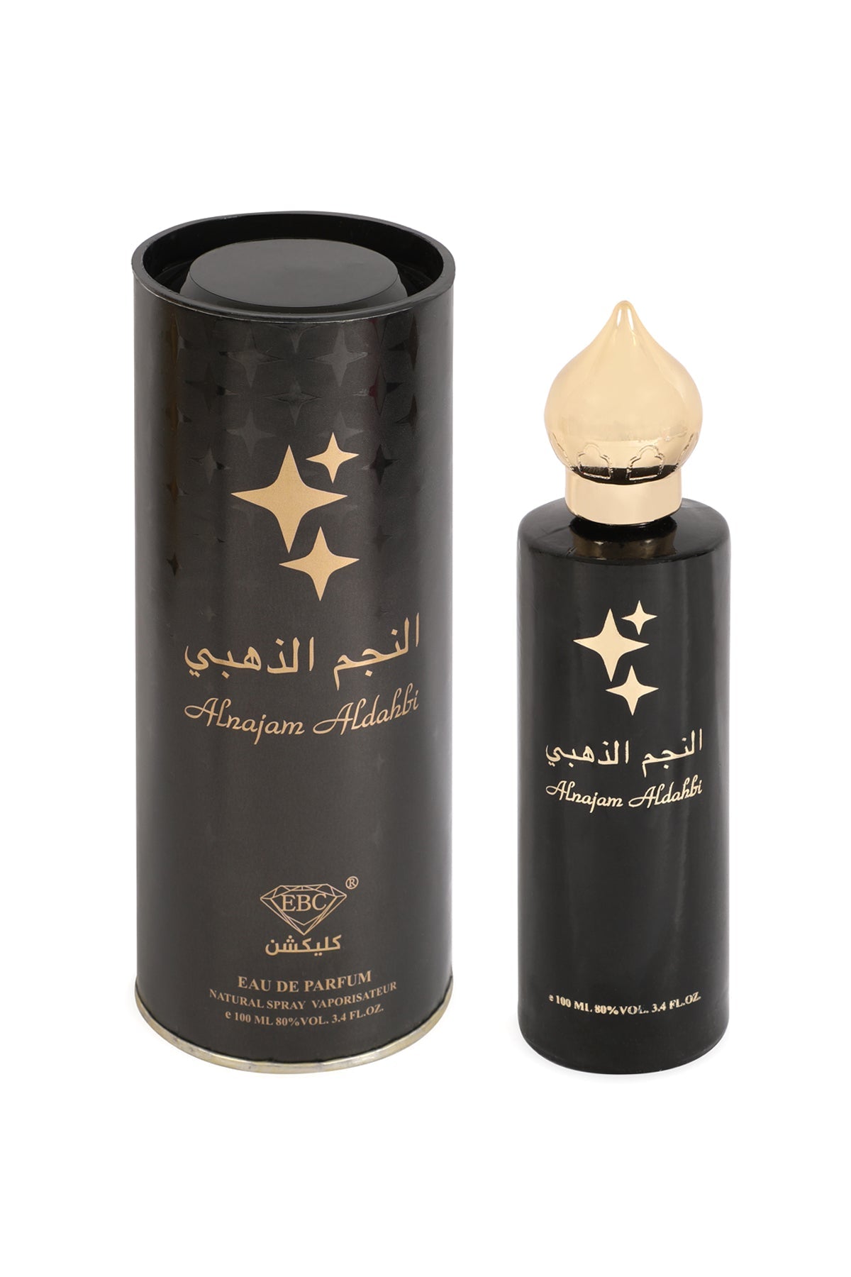 ALNAJAM ALDAHBI SPRAY PERFUME EAU DE PARFUM FOR MEN AND WOMEN - 100ML/3.4FL.OZ.