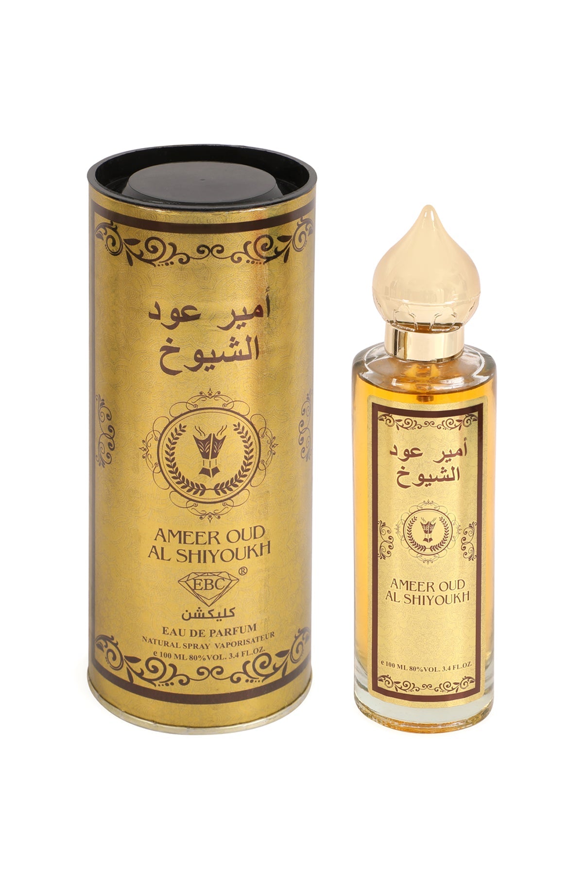AMEER OUD AL SHIYOUKH SPRAY PERFUME EAU DE PARFUM FOR MEN AND WOMEN - 100ML/3.4FL.OZ.