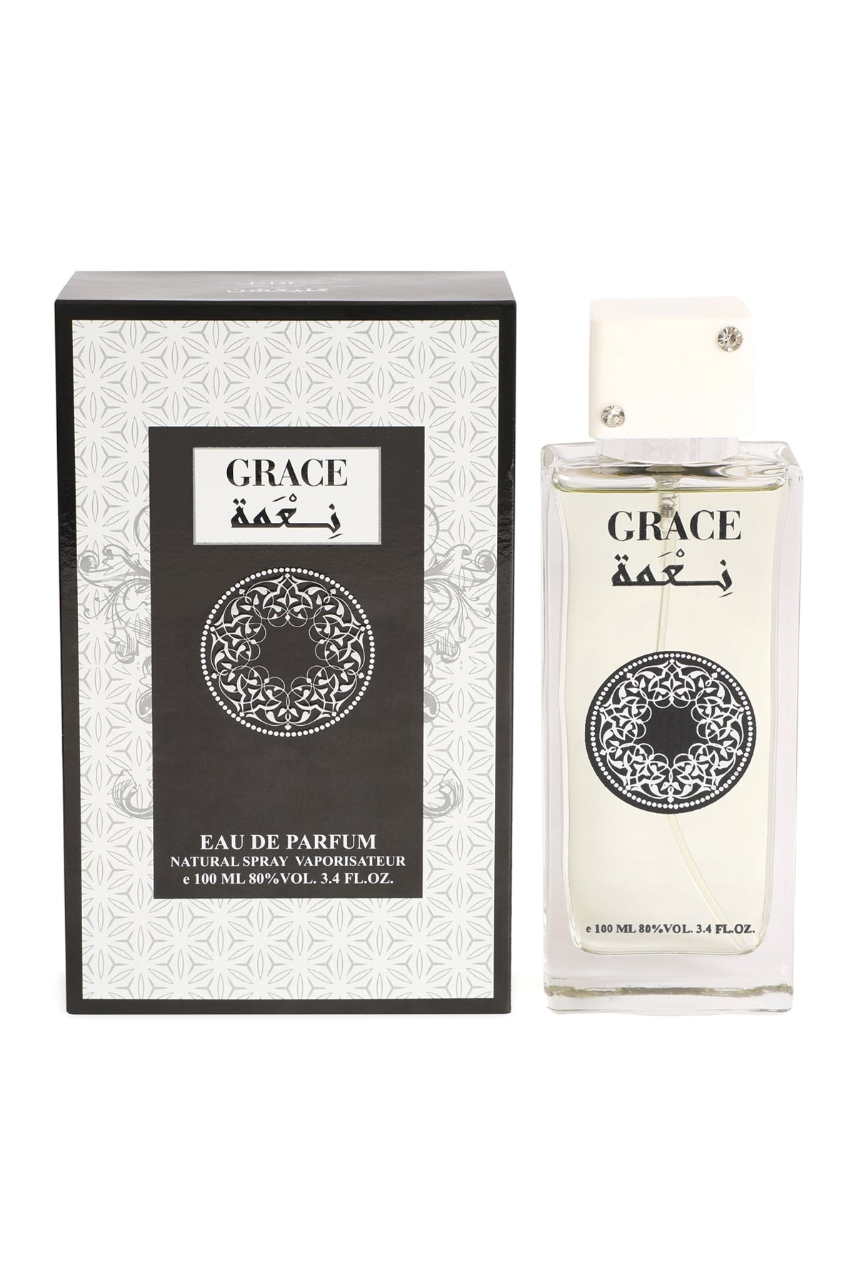 GRACE BLACK SPRAY PERFUME EAU DE PARFUM FOR WOMEN - 100ML/3.4FL.OZ.