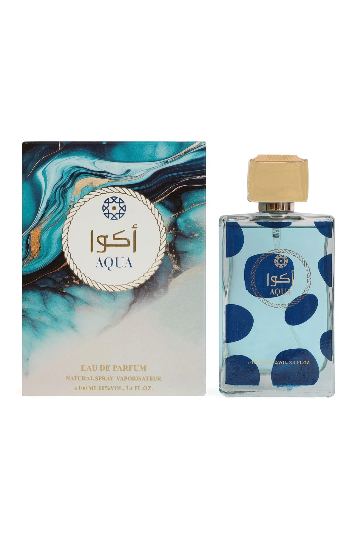 AQUA SPRAY PERFUME EAU DE PARFUM FOR MEN AND WOMEN - 100ML/3.4FL.OZ.
