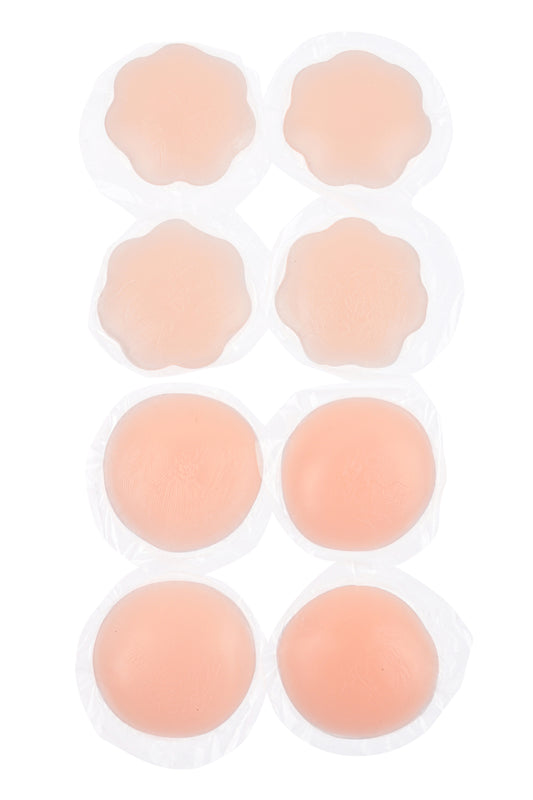 Round Flower Shape Adhesive Silicone Nipple Tapes