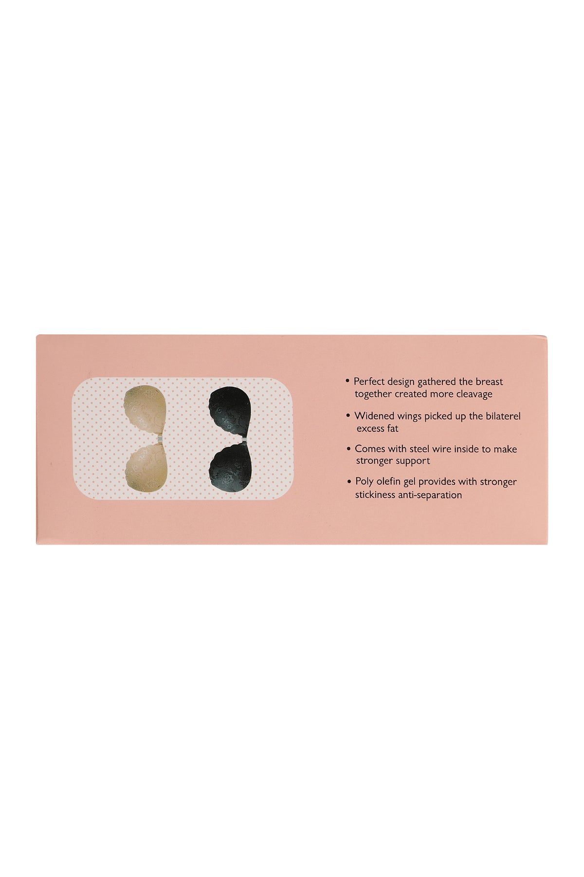 Bra Invinsible Adhesive Nu Bra With Nipple Tape And 1pc Bra Strap