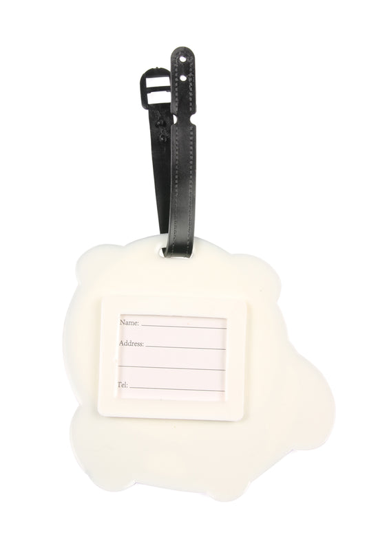 Panda On Belly Keychain Tag