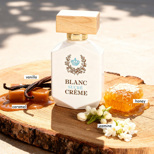 Blanc Sucre Creme Spray Perfume Eau De Parfum For Men And Women - 100ML/3.4FL.OZ./3PCS
