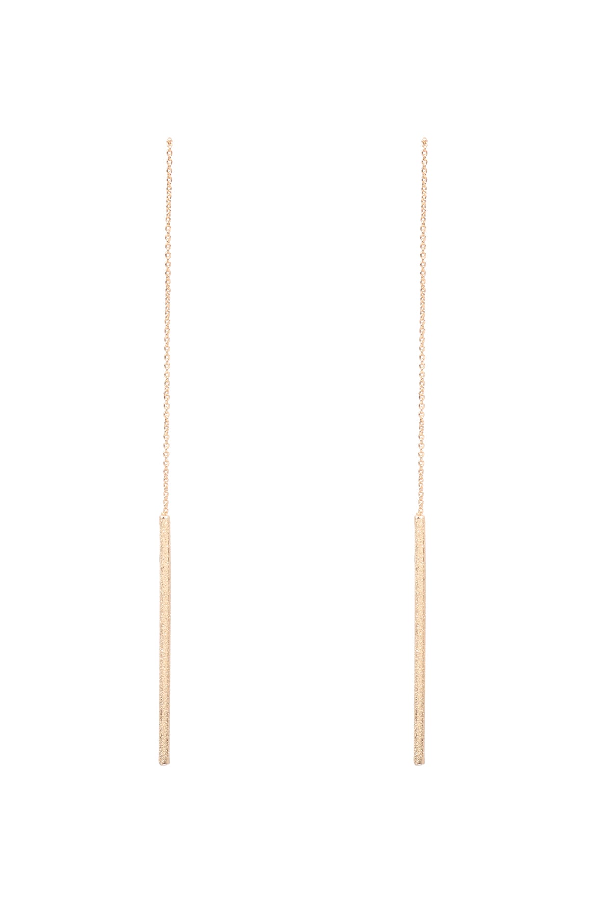 Lariat Earrings Gold