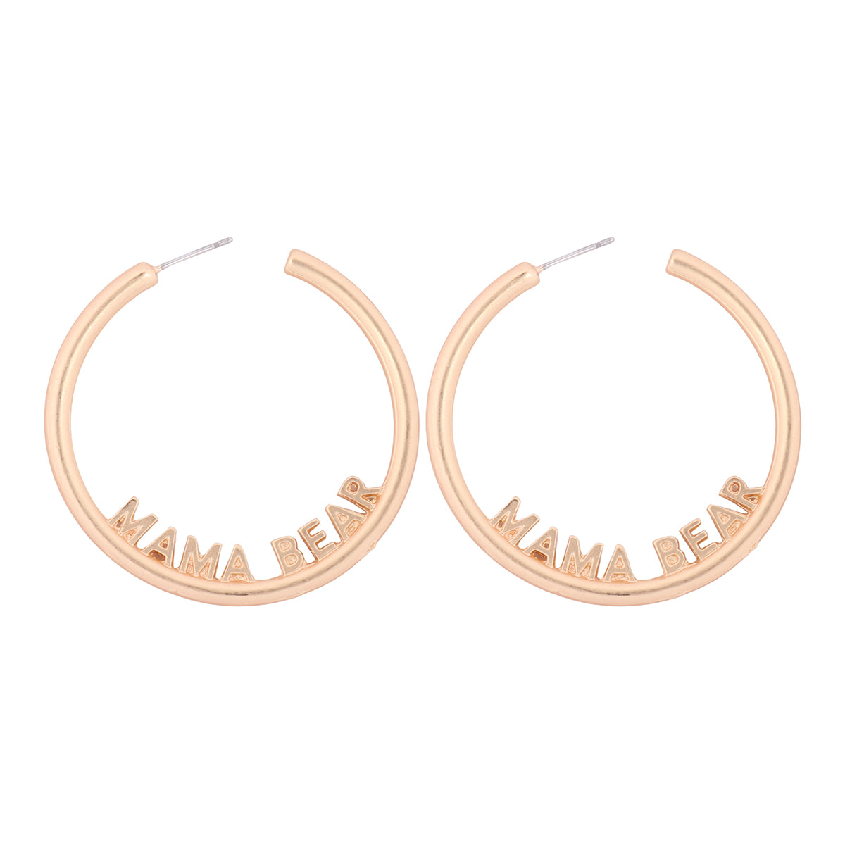 Rounded Hoop Earrings
