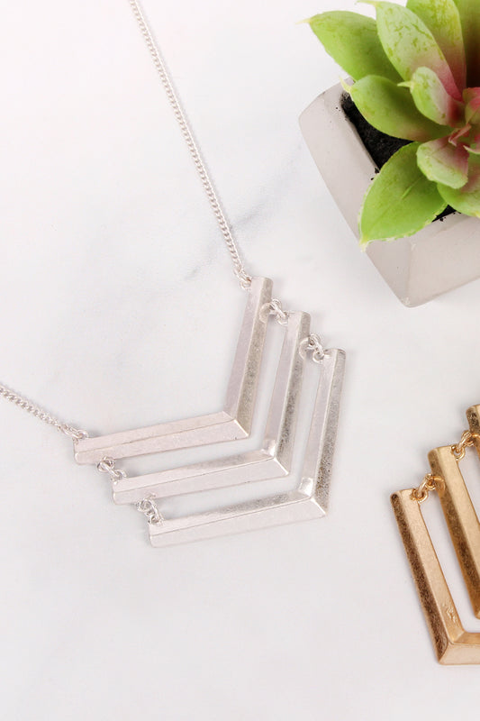 Arrow Head Metal Necklace