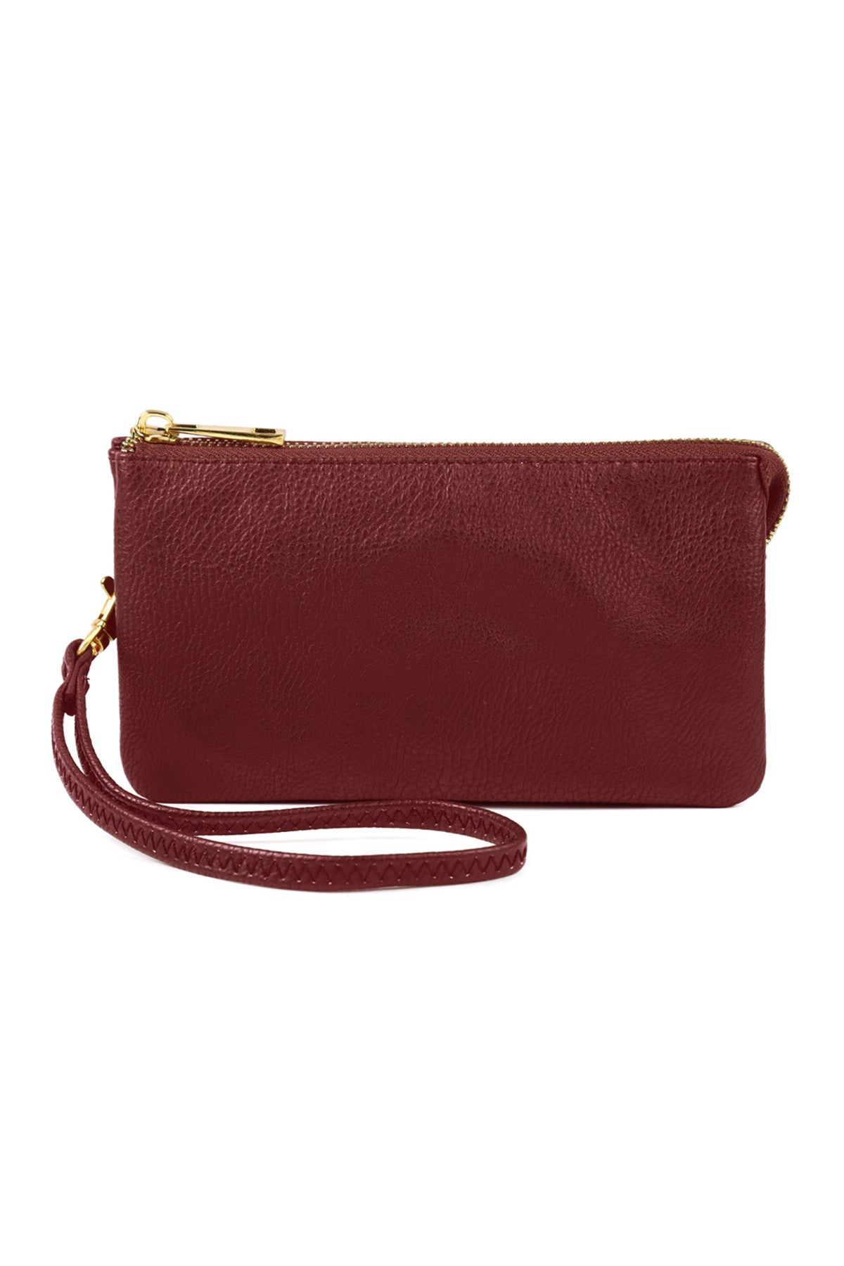 Leather Wallet with Detachable Wristlet