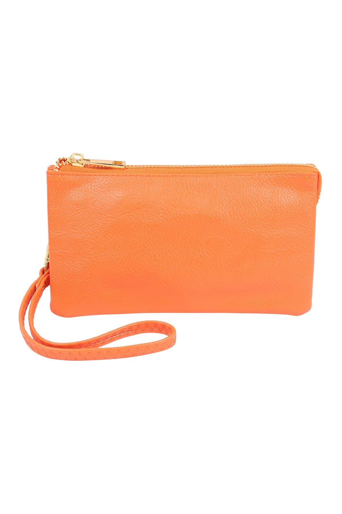 Leather Wallet with Detachable Wristlet