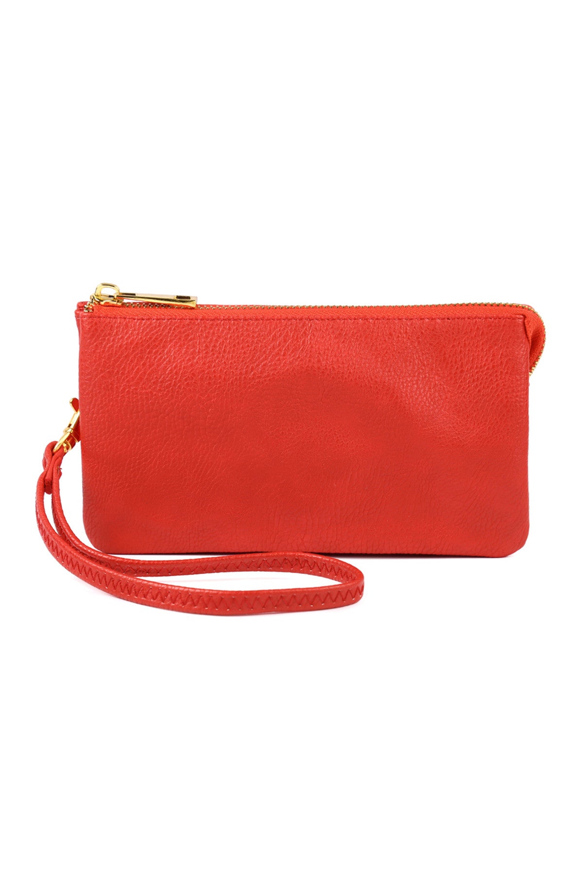 Leather Wallet with Detachable Wristlet