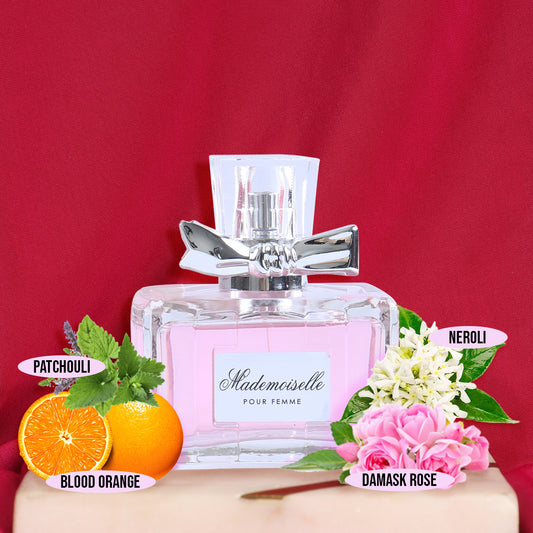 Mademoiselle Spray Perfume Eau De Parfum For Women - 100ML/3.4 FL.OZ.