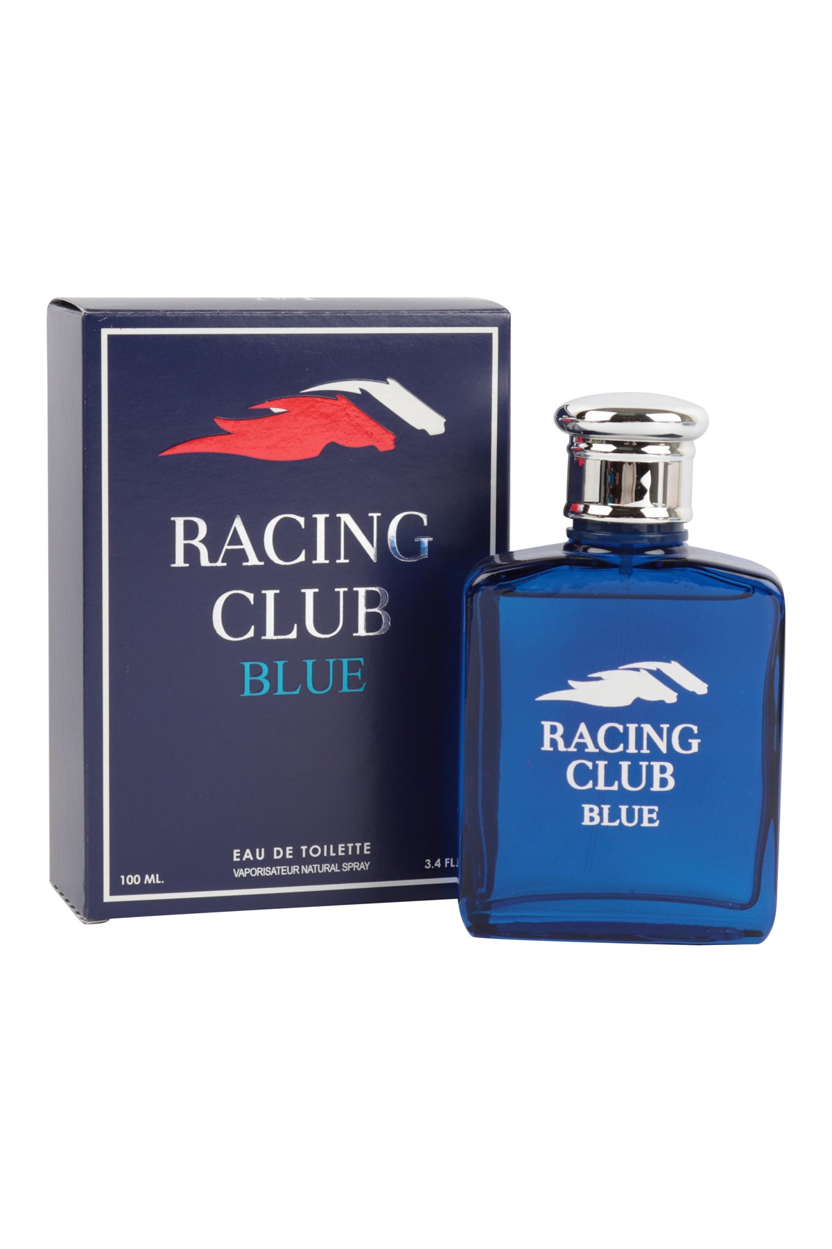Racing Club Blue Spray Cologne Eau De Toilette For Men - 100ML/3.4 FL.OZ.