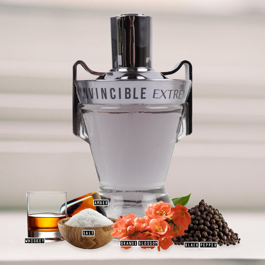 Invincible Extreme Spray Cologne Eau De Toilette For Men - 100ML/3.4 FL.OZ./3PCS
