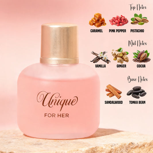 Unique Spray Perfume Eau De Parfum For Women - 100ML/3.4FL.OZ./3PCS
