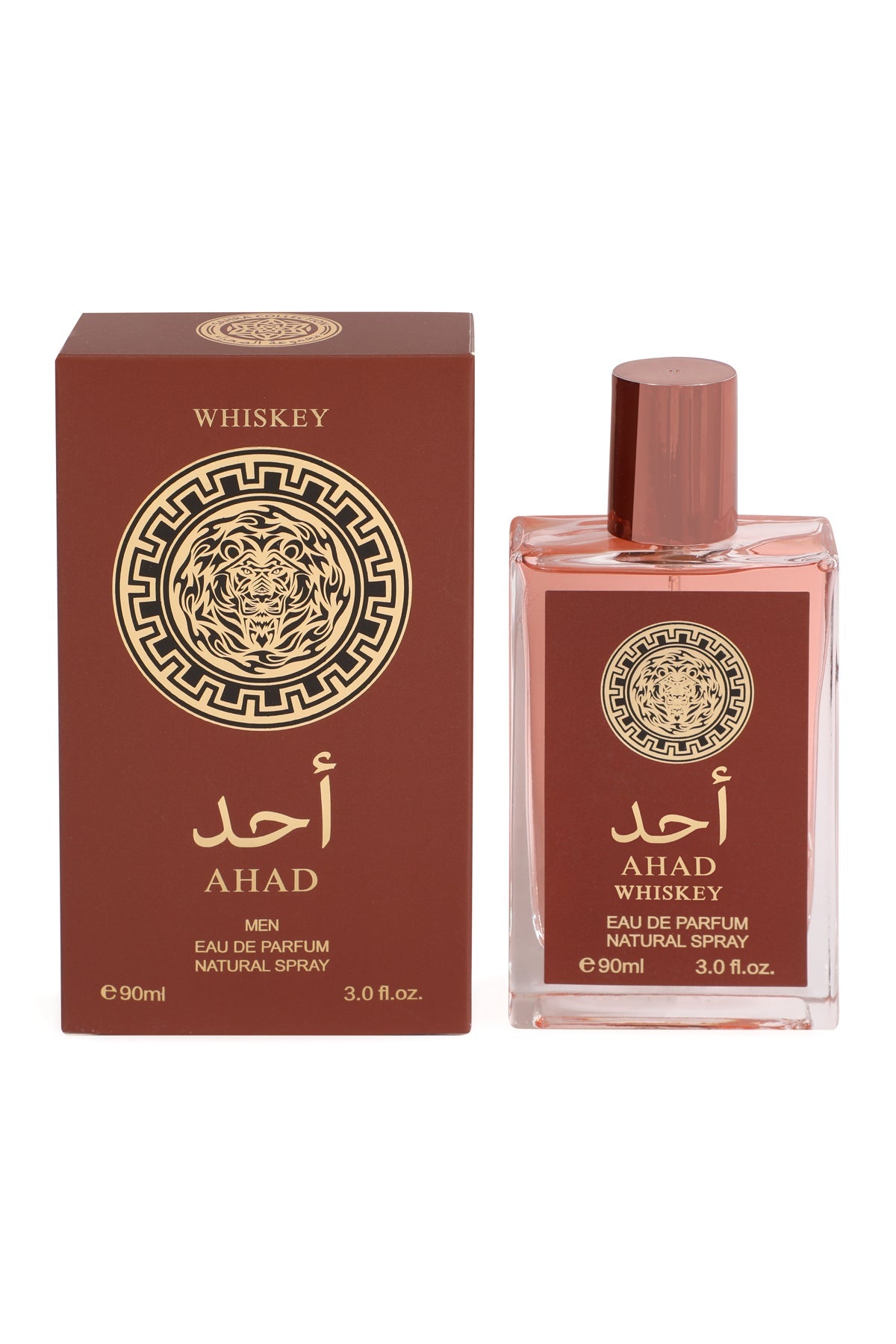 AHAD WHISKEY SPRAY PERFUME EAU DE PARFUM FOR MEN - 90ML/3.0FL.OZ.