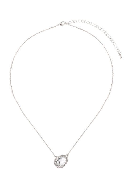 Teardrop Shape Pendant Necklace