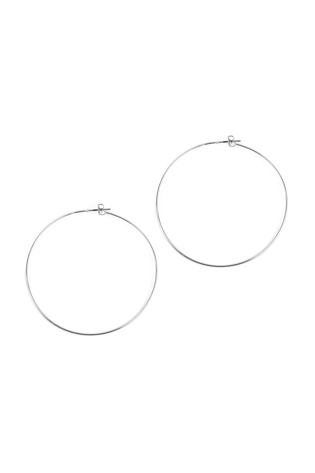 60MM Wire Hoop Earrings