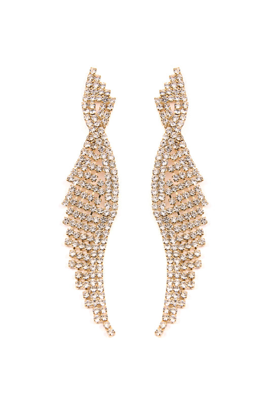 Bridal Vintage Earrings Gold