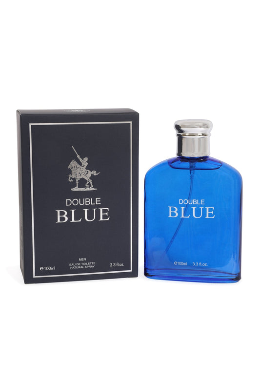 DOUBLE BLUE SPRAY COLOGNE EAU DE TOILETTE FOR MEN - 100ML/3.3 FL.OZ.