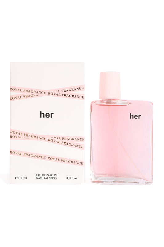 HER SPRAY PERFUME EAU DE PARFUM FOR WOMEN - 100ML/3.3 FL.OZ.
