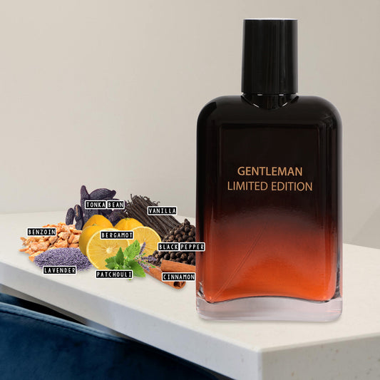 Gentleman Limited Edition Spray Perfume Eau De Parfum For Men - 100ML/3.3 FL.OZ./3PCS