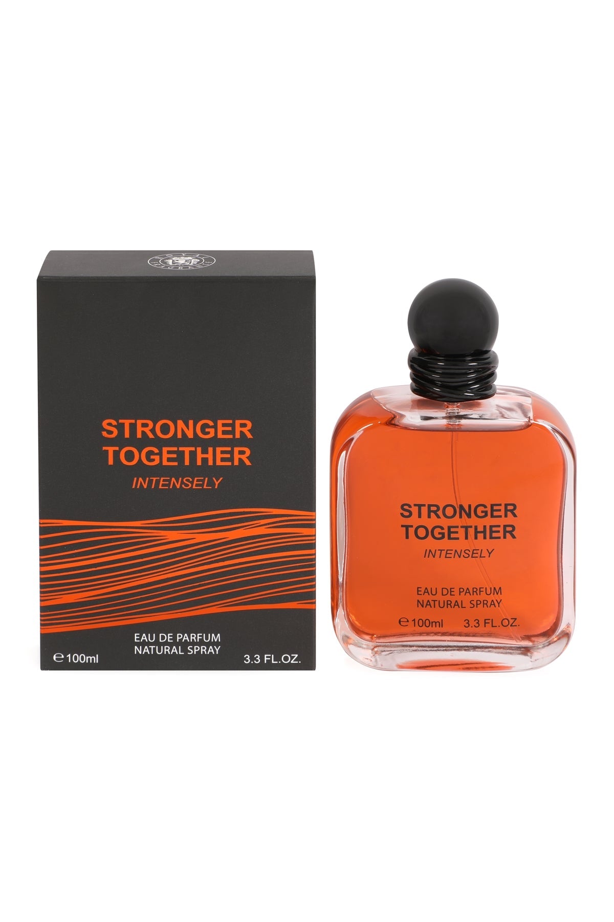 STRONGER TOGETHER INTENSELY SPRAY PERFUME EAU DE PARFUM FOR MEN - 100ML/3.3FL.OZ.