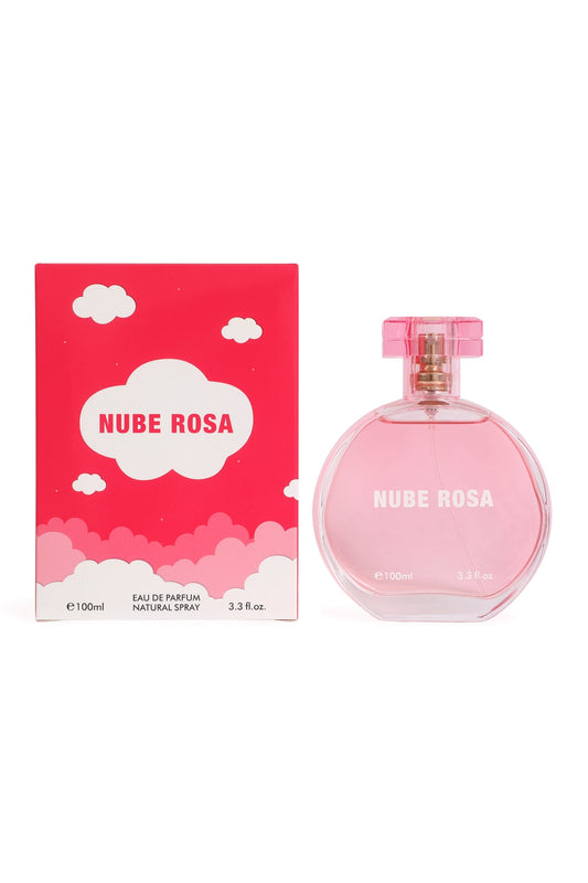 NUBE ROSA SPRAY PERFUME EAU DE PARFUM FOR WOMEN - 100ML/3.3 FL. OZ.