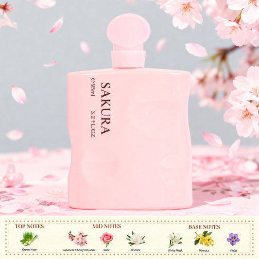 Sakura Spray Perfume Eau De Parfum For Women - 95ML/3.2FL.OZ./3PCS