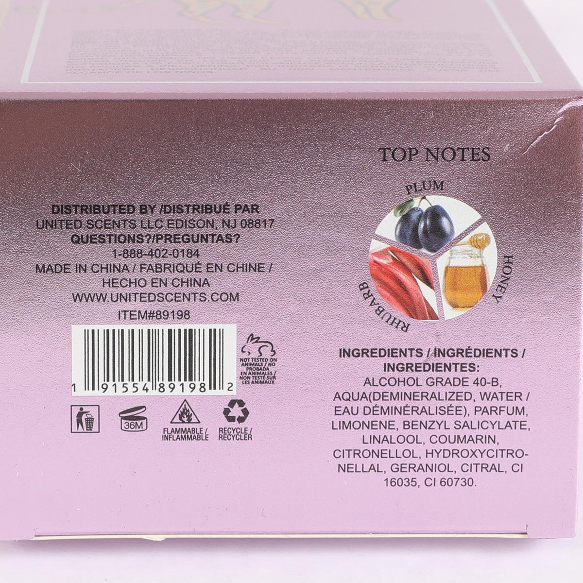 Devine Essence Spray Perfume Eau  De Parfum For Women - 100ML/3.4FL.OZ.