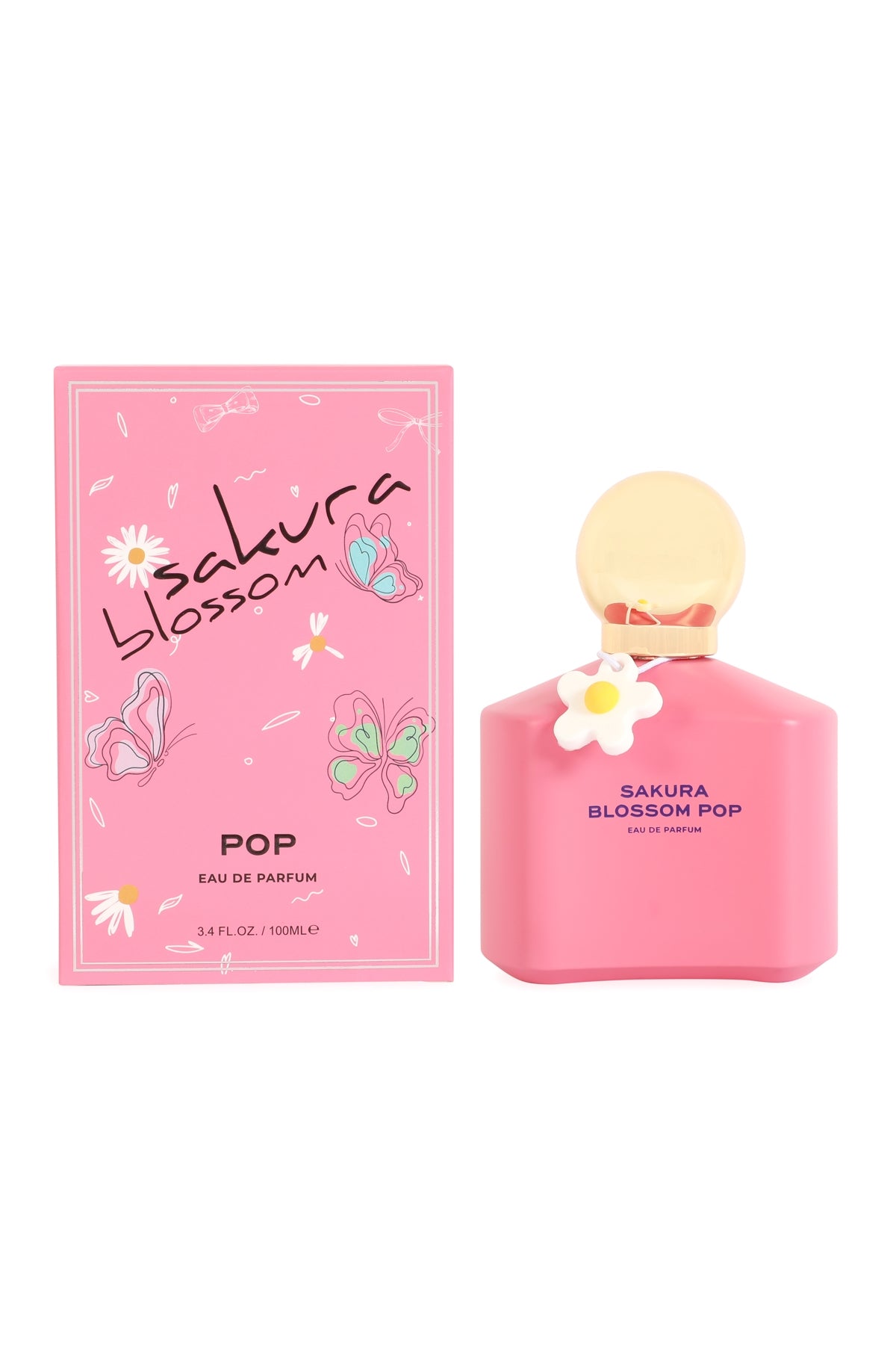 SAKURA BLOSSOM POP SPRAY PERFUME EAU DE PARFUM FOR WOMEN - 100ML/3.4FL.OZ.