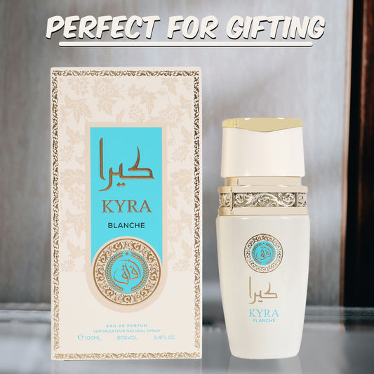 Kyra Blanche Spray Perfume Eau De Parfum For Women - 100ML/3.4FL.OZ.