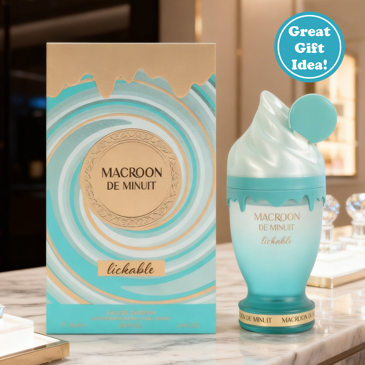 Macroon De Minuit Lickable Spray Perfume Eau De Parfum For Men And Women - 100ML/3.4FL.OZ./3PCS