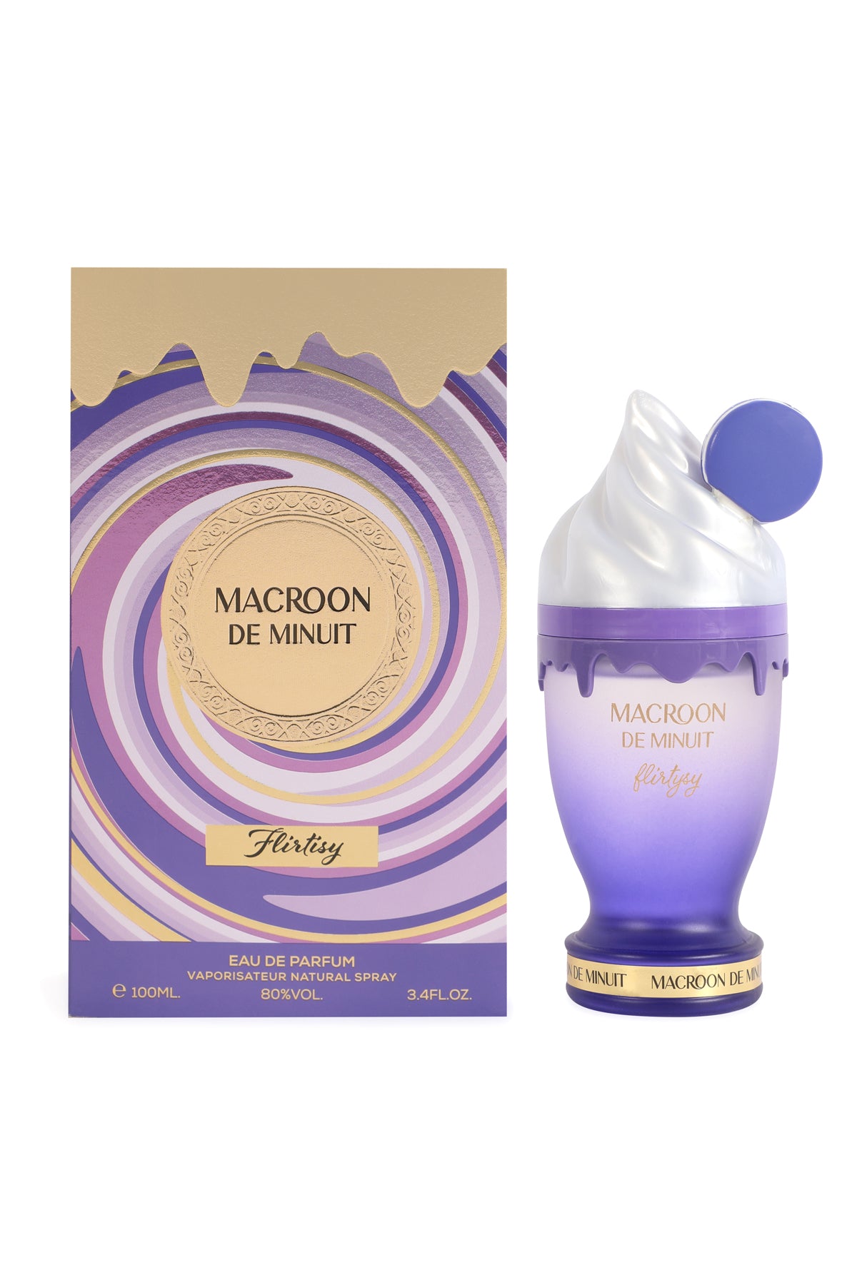 Macroon De Minuit Flirtisy Spray Perfume Eau De Parfum For Women - 100ML/3.4FL.OZ./3PCS
