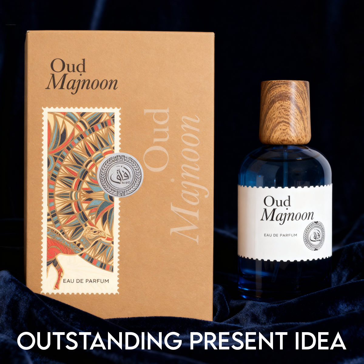 Oud Majnoon Spray Perfume Eau De Parfum For Men And Women - 100ML/3.4FL.OZ./3PCS