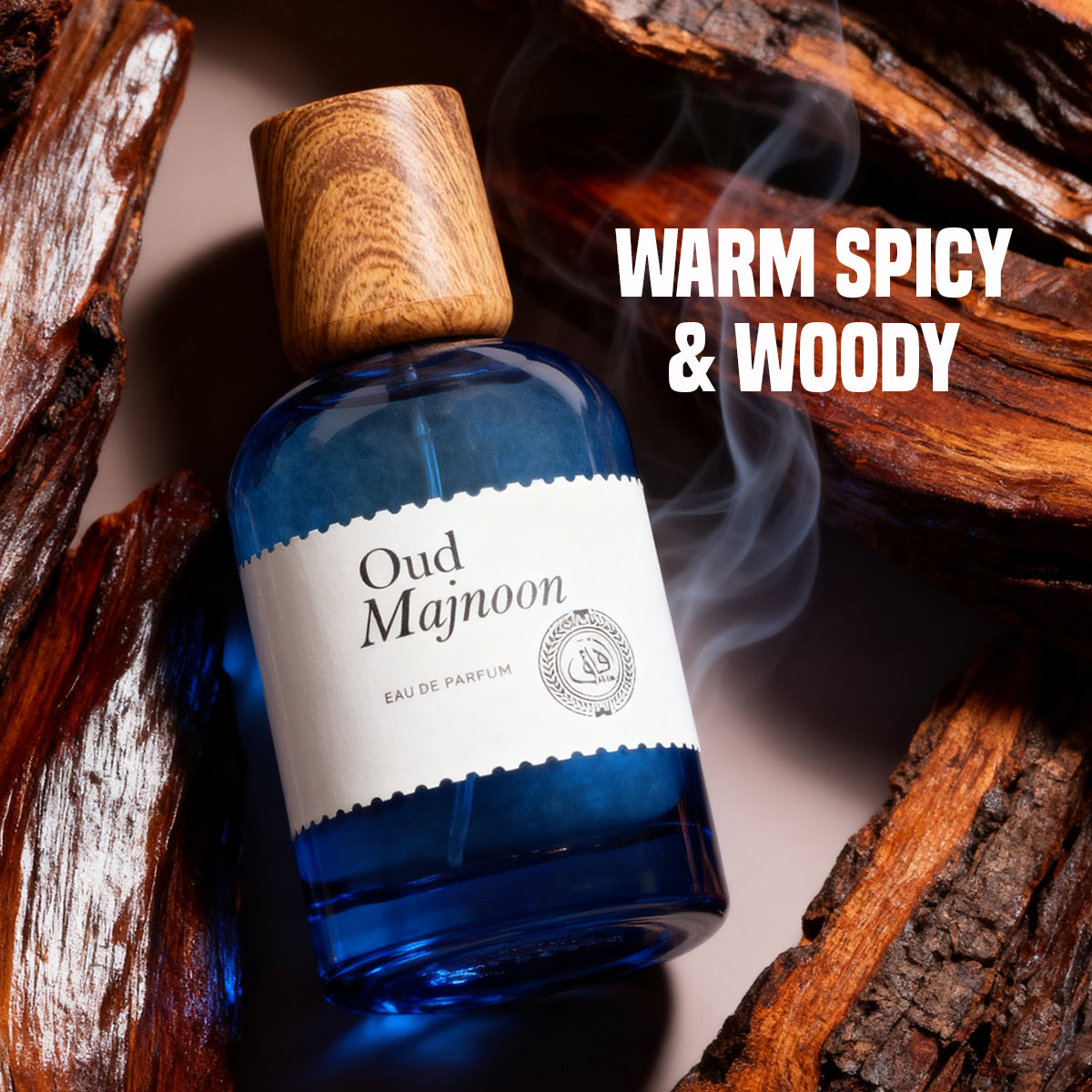 Oud Majnoon Spray Perfume Eau De Parfum For Men And Women - 100ML/3.4FL.OZ./3PCS