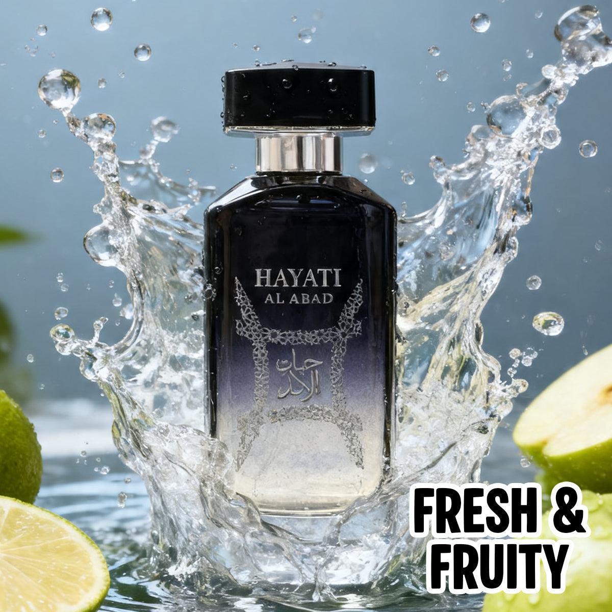 Hayati Al Abad Spray Perfume Eau De Parfum For Men And Women - 100ML/3.4FL.OZ./3PCS